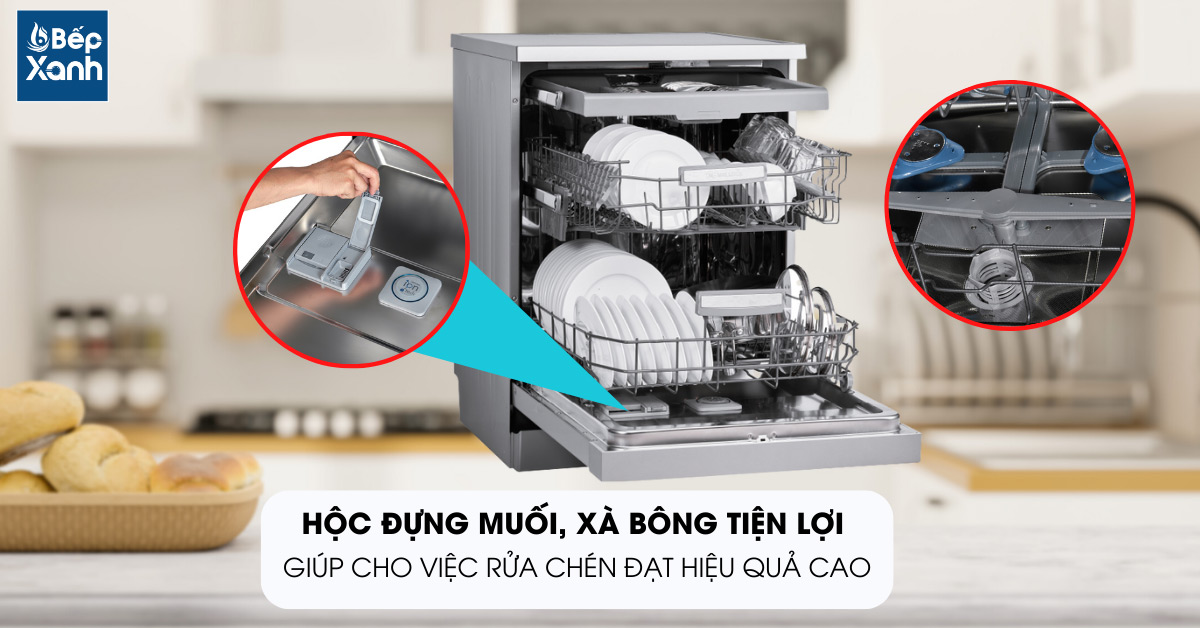 Hộc đựng muối của máy rửa chén MDW14-S10TFT
