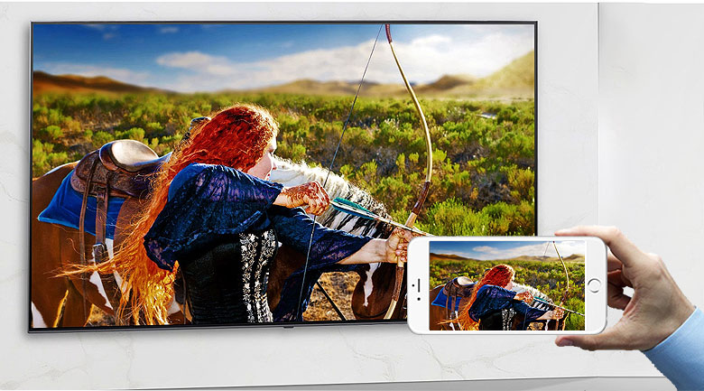 Smart Tivi NanoCell LG 8K 75 inch 75NANO95TNA - Chiếu màn hình điện thoại lên tivi
