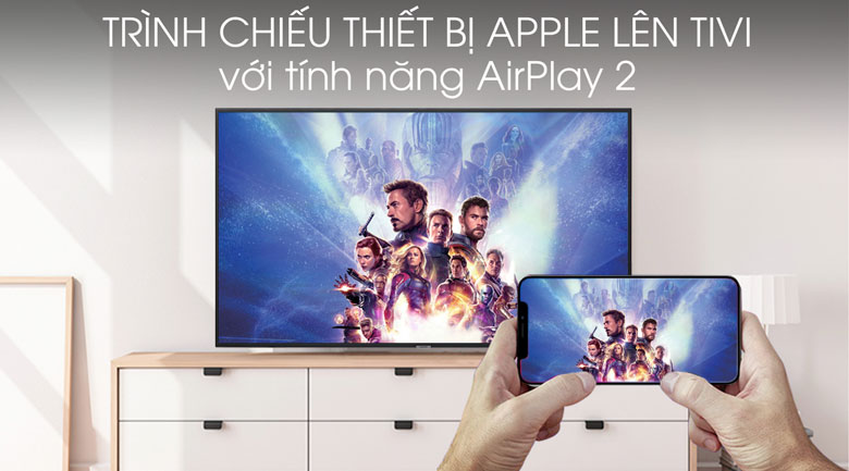 Smart Tivi Samsung 4K 70 inch UA70RU7200 - AirPlay 2