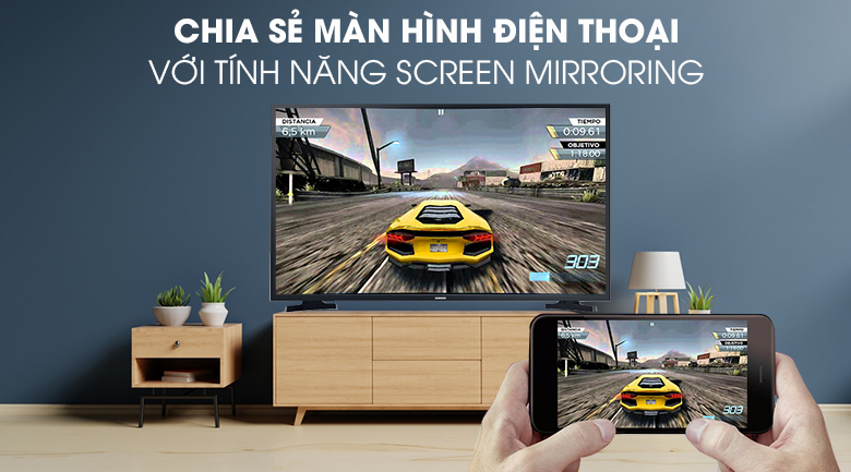 Smart Tivi Samsung 43 inch UA43T6000 - Tính năng Screen Mirroring
