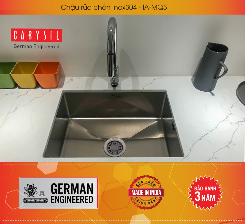 chậu rửa chén Inox IA-MQ3 và thông tin nổi bật