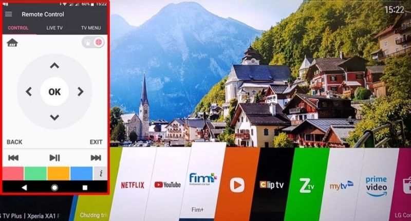 Smart Tivi LG 4K 65 inch 65UP7750PTB thiết kế trang sống, hiện đại