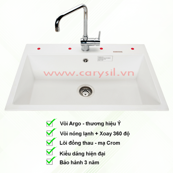 Vòi Rửa Chén Bát Cao Cấp Argo - Mã I2451