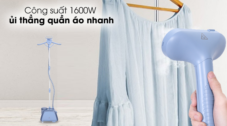 Bàn ủi hơi nước Electrolux E5GS1-89BM - Công suất 1600W làm nóng nhanh