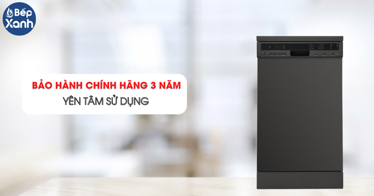 Chính sách bảo hành máy rửa chén Malloca MDW10-BS08FS