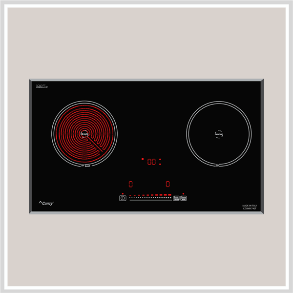 Bếp kết hợp 1 điện 1 từ  Canzy CZ BMIX740T