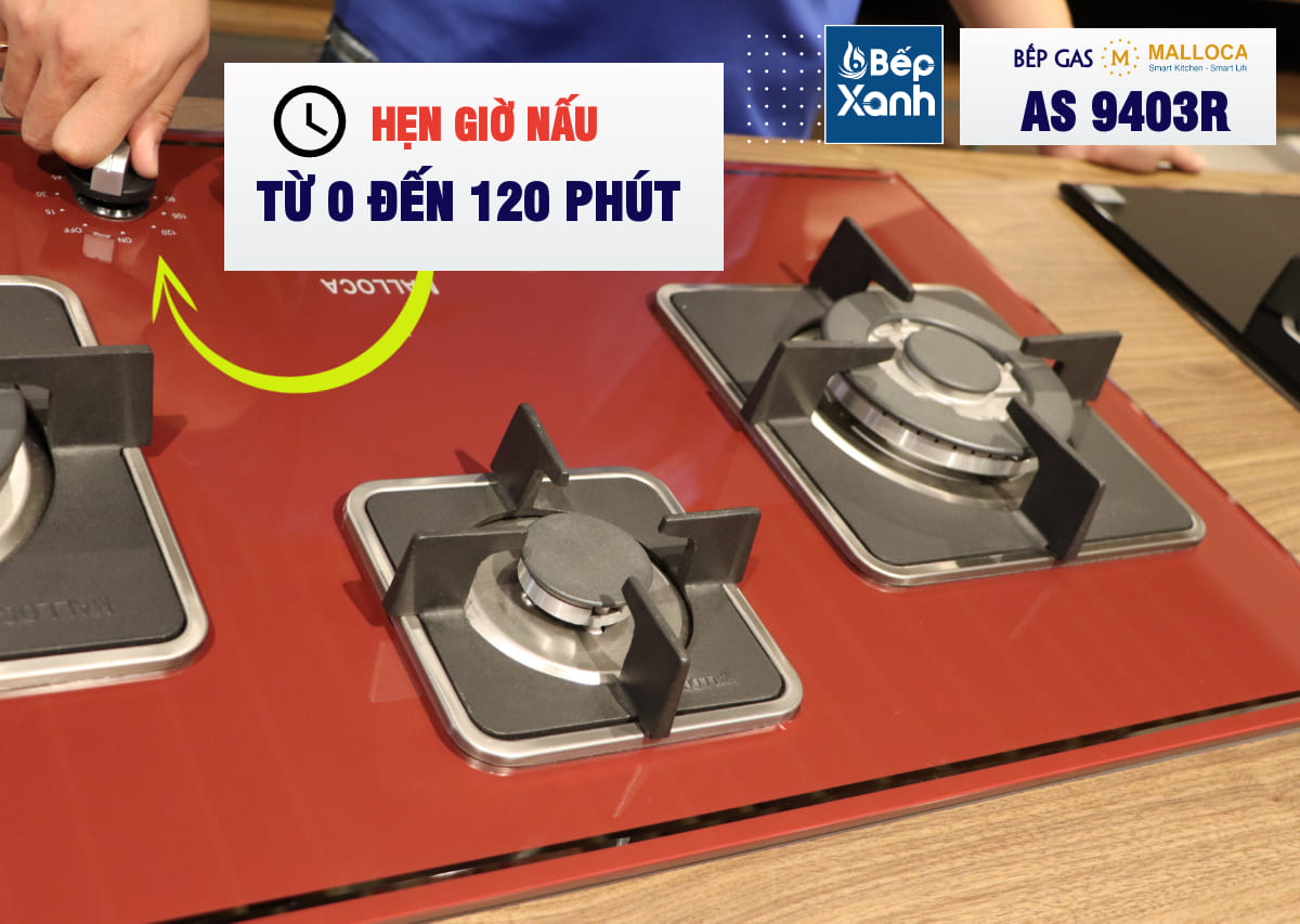 hẹn giờ nấu cho bếp phải