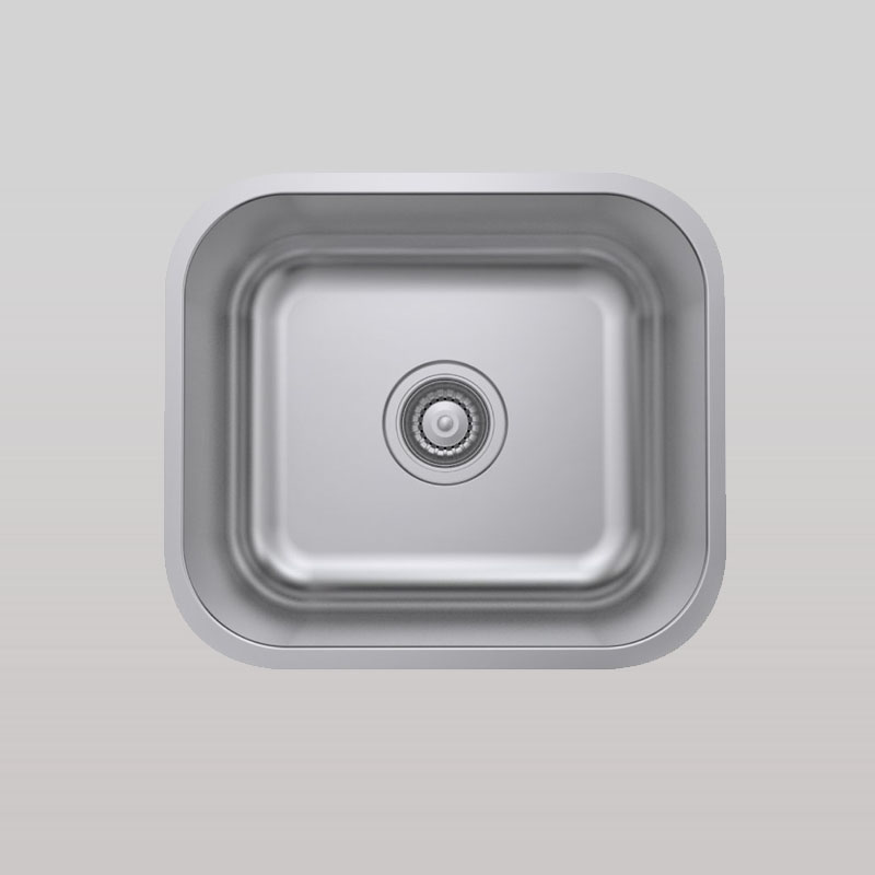 Chậu inox Hafele HS20-SSN1R50 / 1 Hộc rửa, Mã số 567.24.000