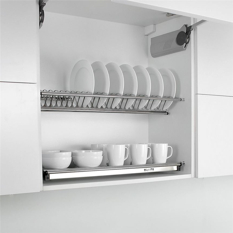 Kệ chén cố định tủ trên V Bowl-Rack Ecalite EL-BV90H