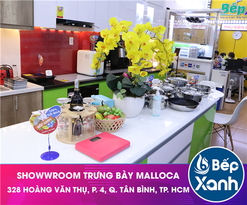 Showroom Bếp XANH - Showroom Malloca chính hãng - Sang trọng và Hiện đại