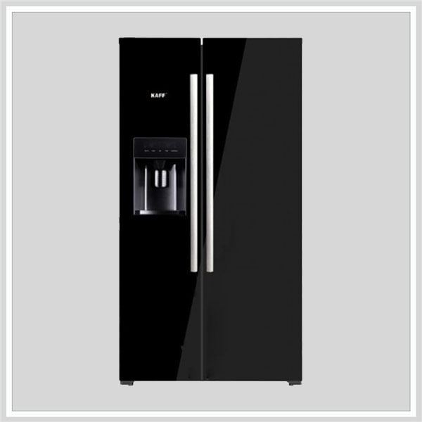Tủ lạnh side by side Kaff KF-SBS600GLASS - Hàng chính hãng