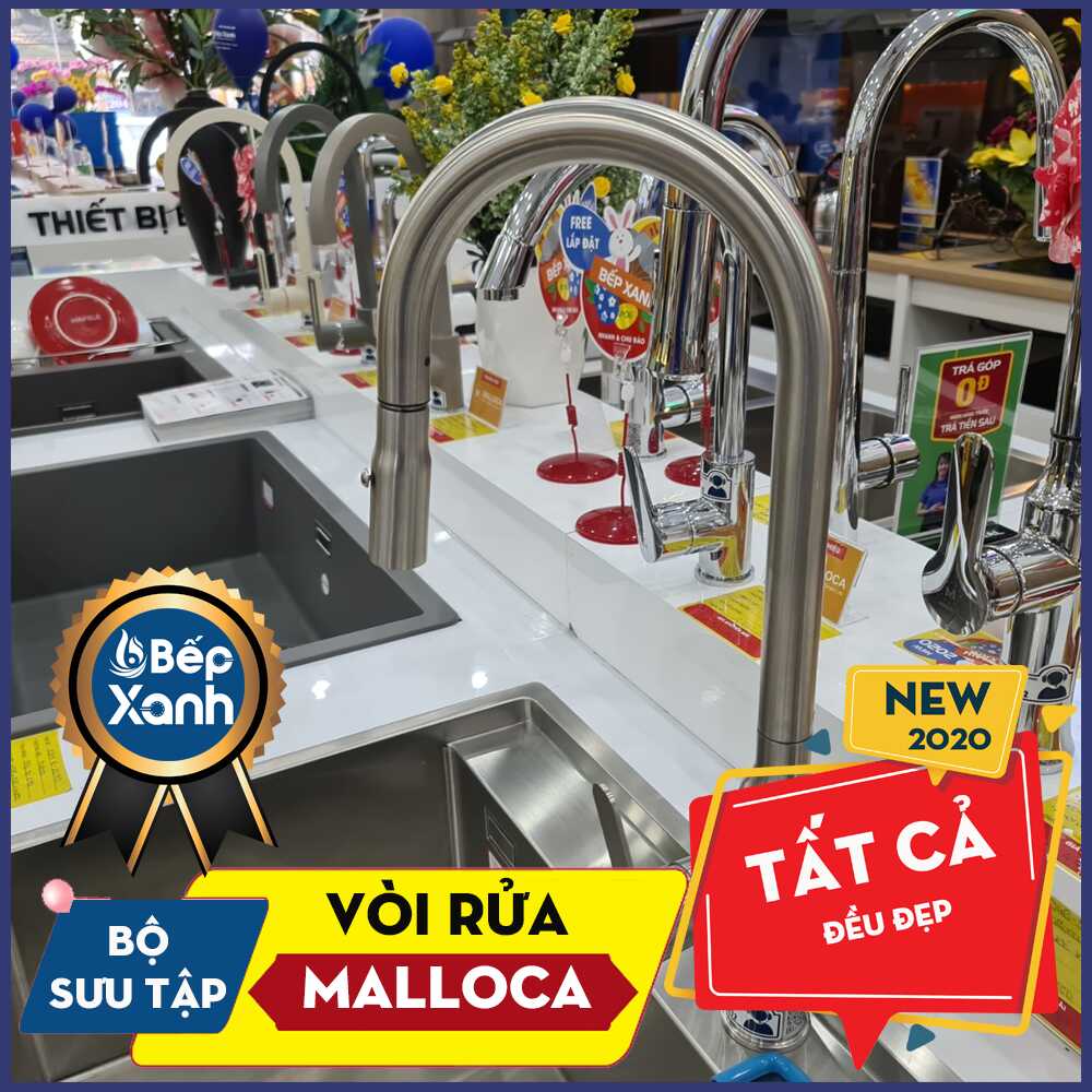 Vòi rửa chén Malloca mới nhất