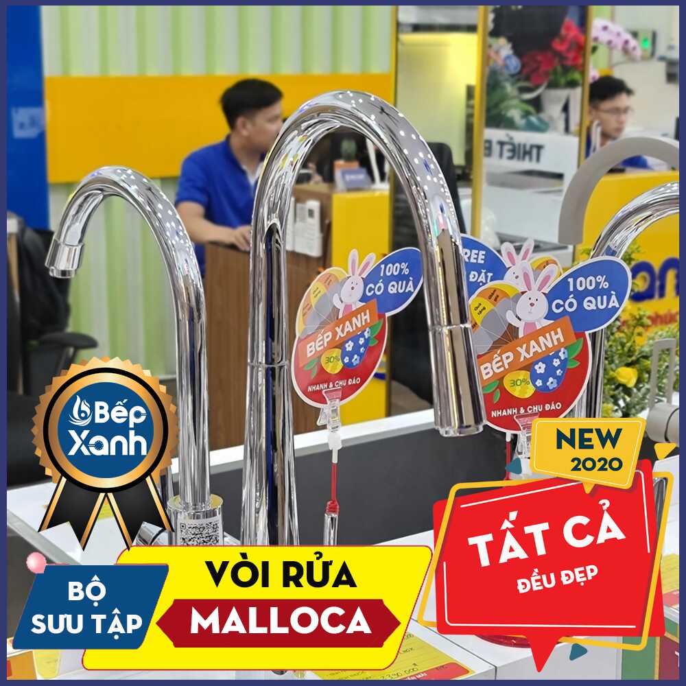 Vòi rửa chén Malloca mới nhất