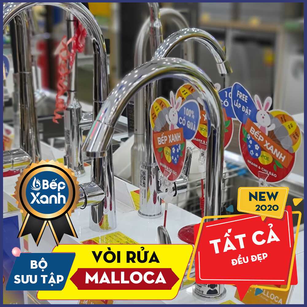 Vòi rửa chén Malloca mới nhất