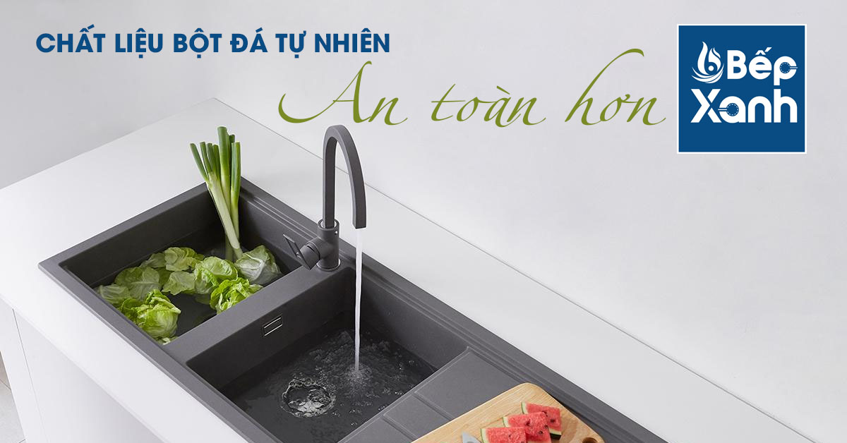 chậu đá malloca làm bằng chất liệu bột đá tự nhiên