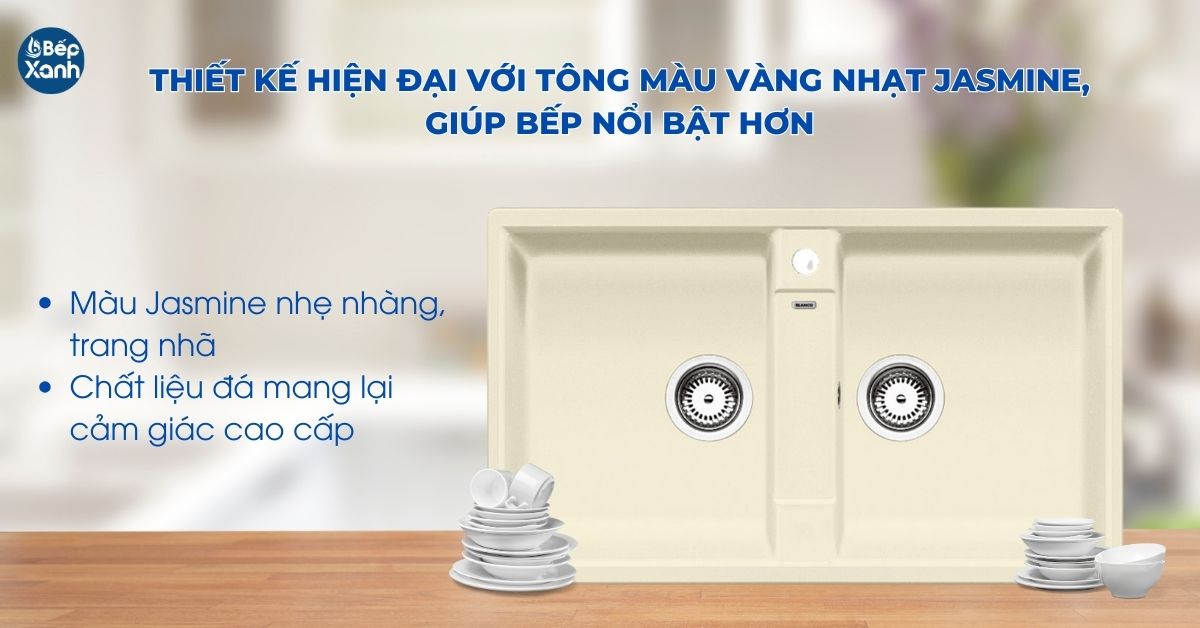 chậu có màu vàng nhạt nhẹ nhàng, trang nhã