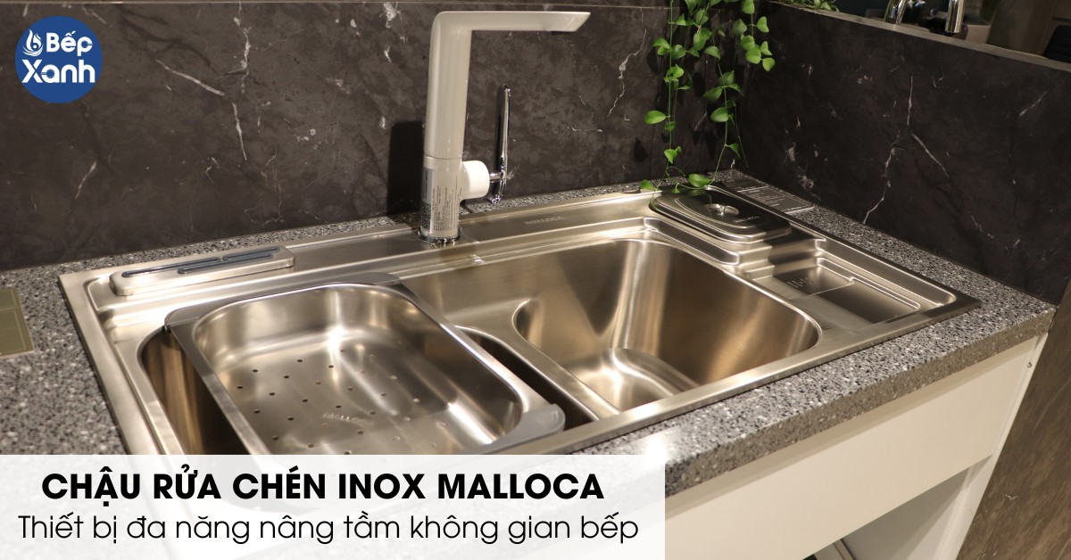 thiết kế chậu inox Malloca thiết kế chậu inox Malloca