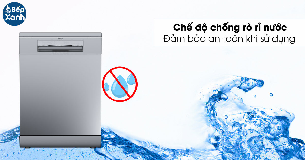 Máy rửa bát Teka chế độ Aquastop