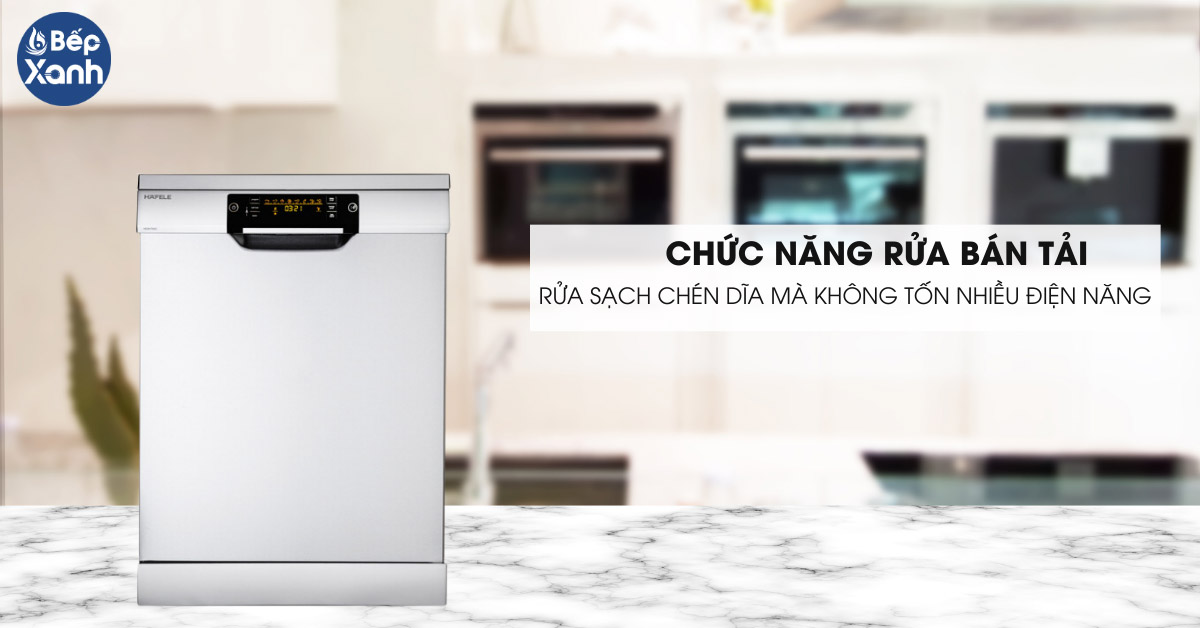 Máy rửa chén Hafele HDW-F60C chức năng rửa bán tải