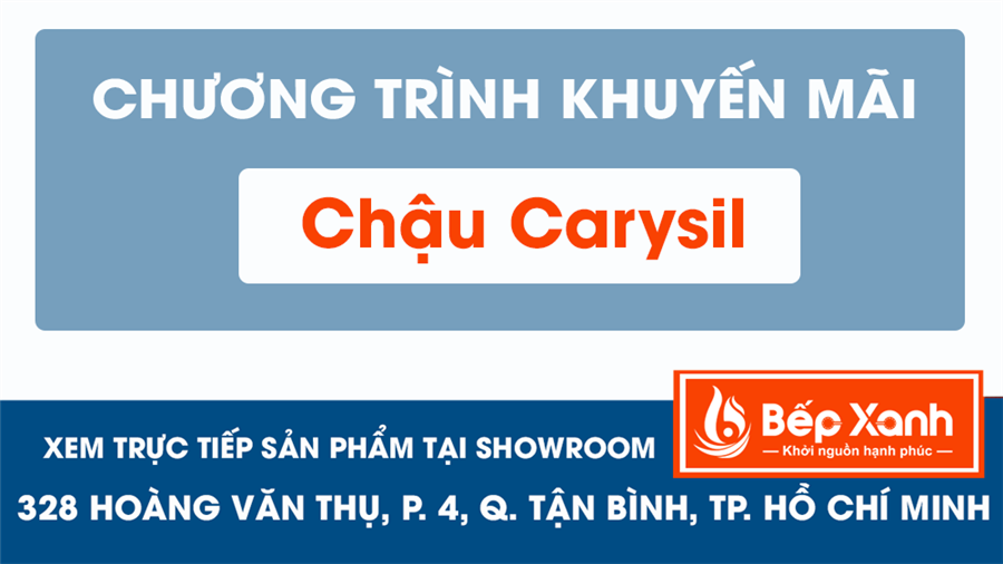 Chương trình khuyến mãi Carysil tháng 05.2020