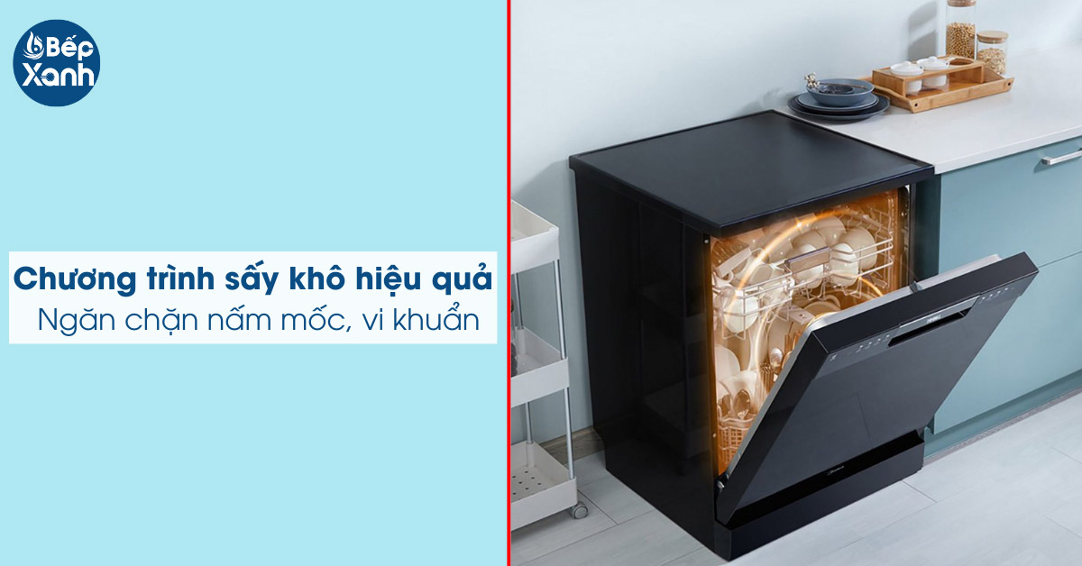 Chương trình sấy khô diệt khuẩn hiệu quả