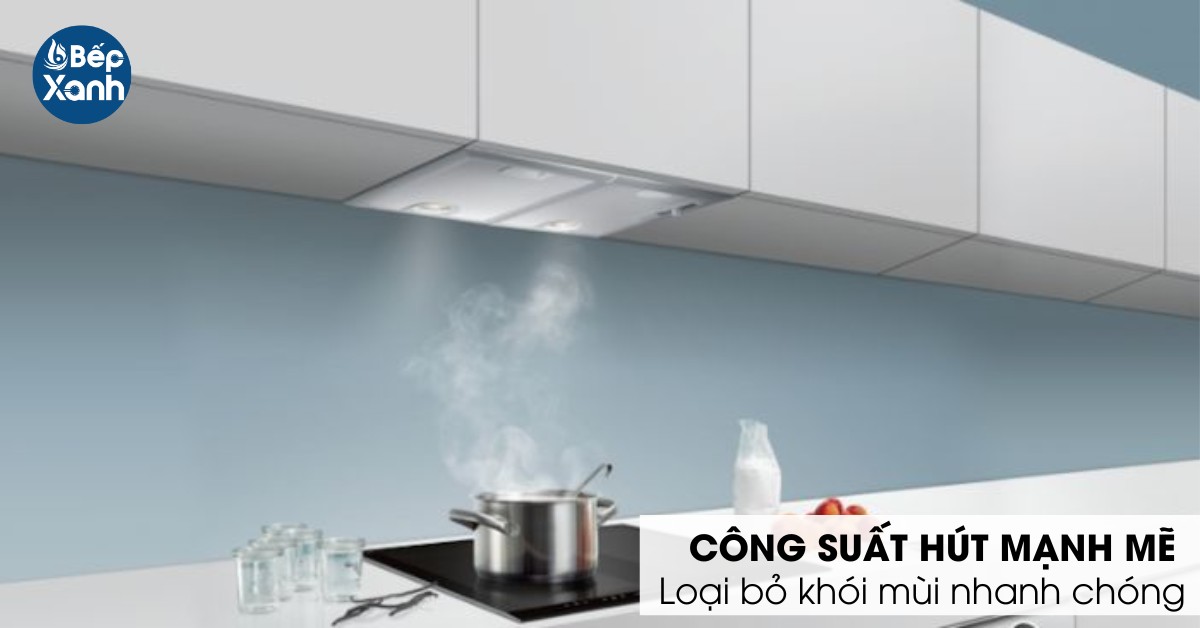 Máy hút khử mùi Bosch sở hữu công suất cao