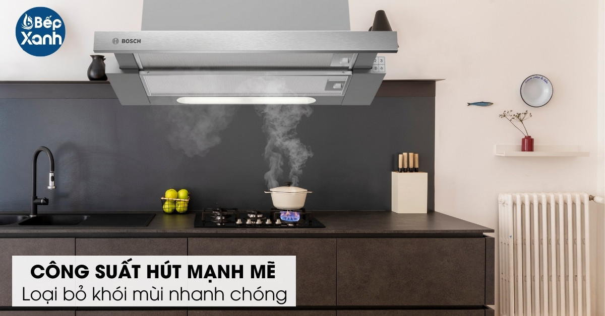 công suất hút lớn
