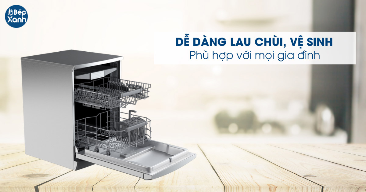 Dễ dàng lau chùi và vệ sinh sau khi sử dụng Dễ dàng lau chùi và vệ sinh sau khi sử dụng