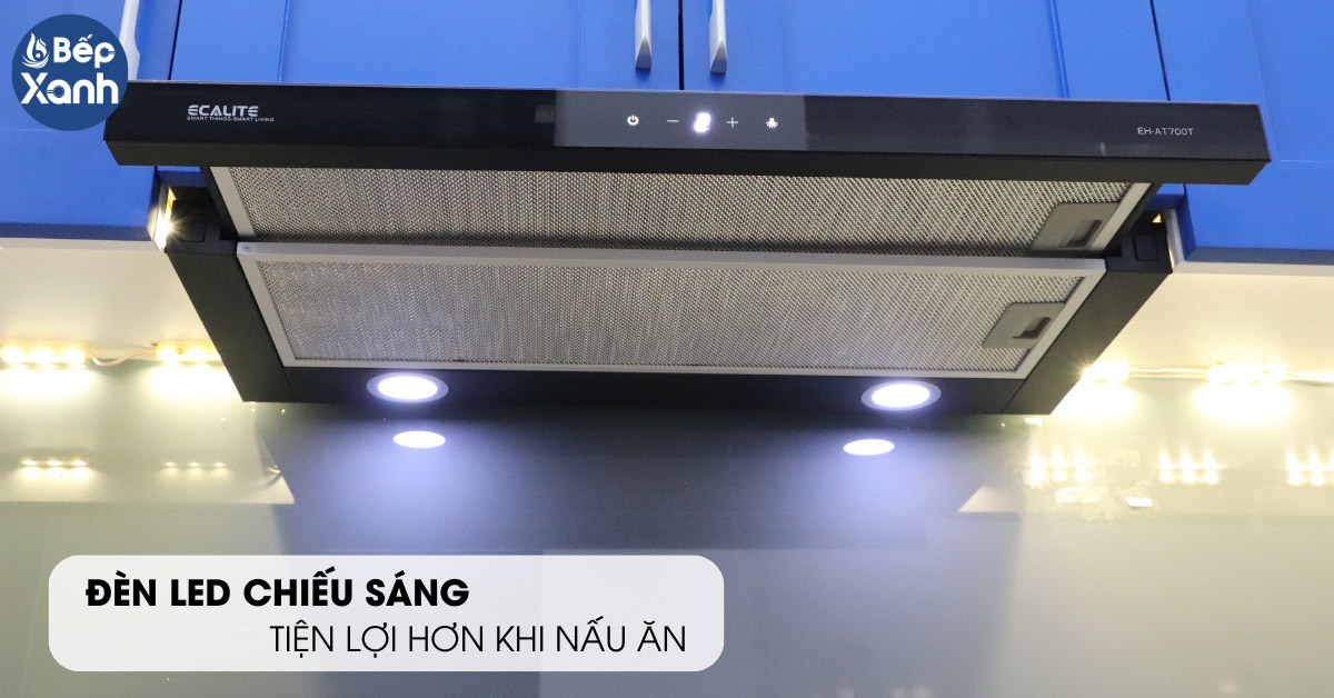 Đèn led chiếu sáng hỗ trợ nấu ăn 