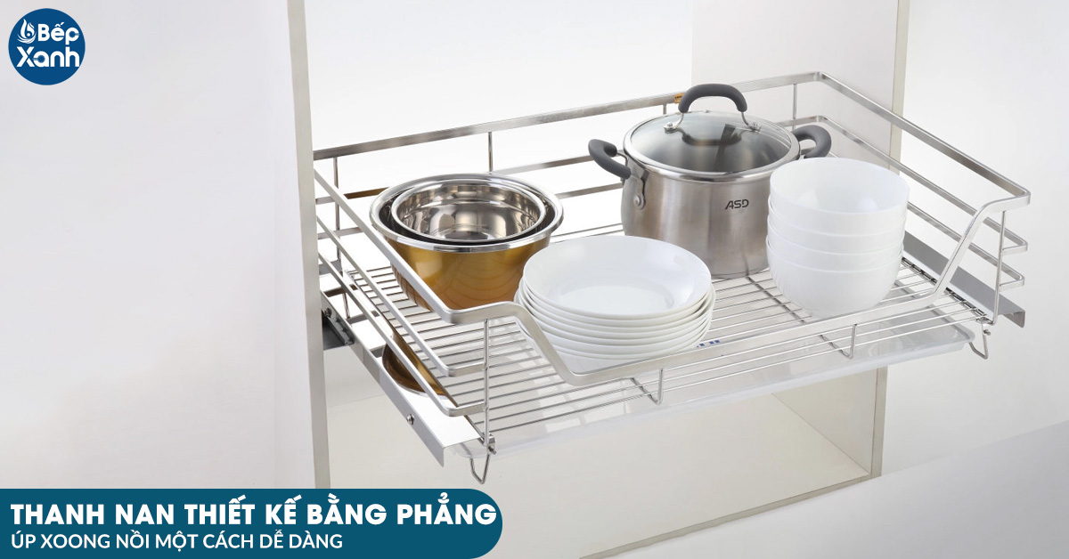 Kệ EP70B có thanh nan được thiết kế bằng phẳng