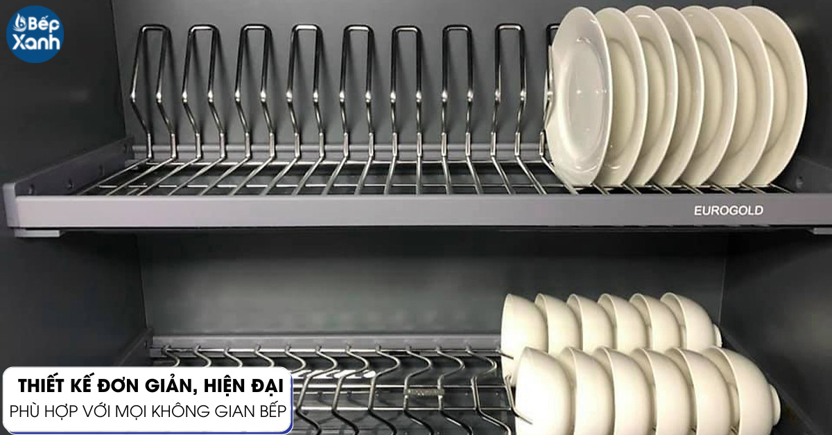 Giá bát cố định nan Oval Eurogold EPV8060 thiết kế