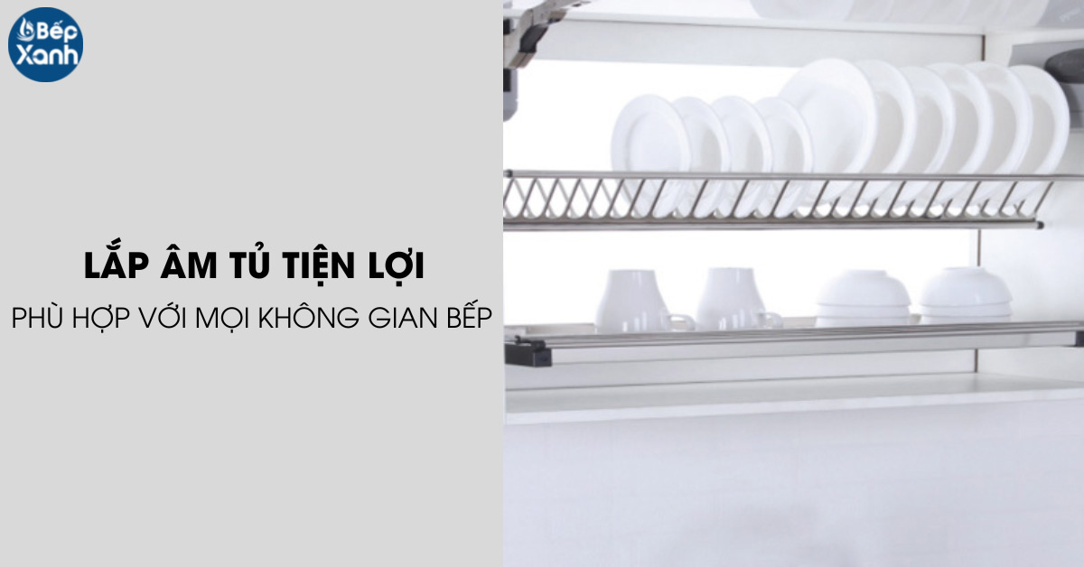 Giá bát cố định Eurogold EP1100 lắp âm tiết kiệm không gian