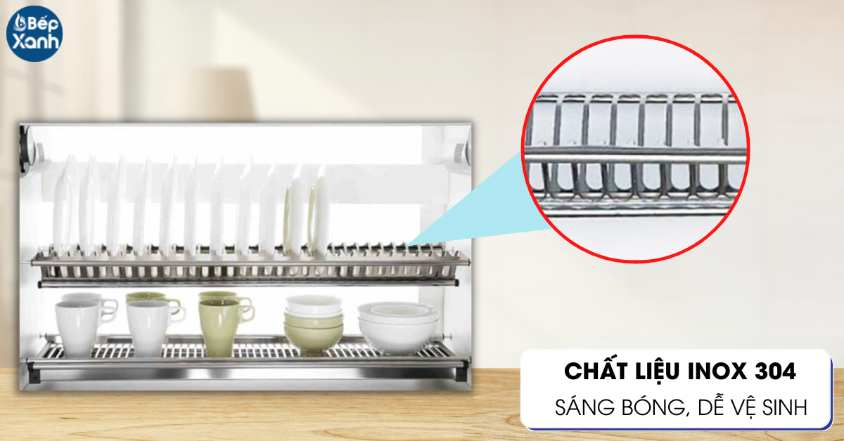 Giá bát cố định Eurogold EP180 chất liệu Inox 304