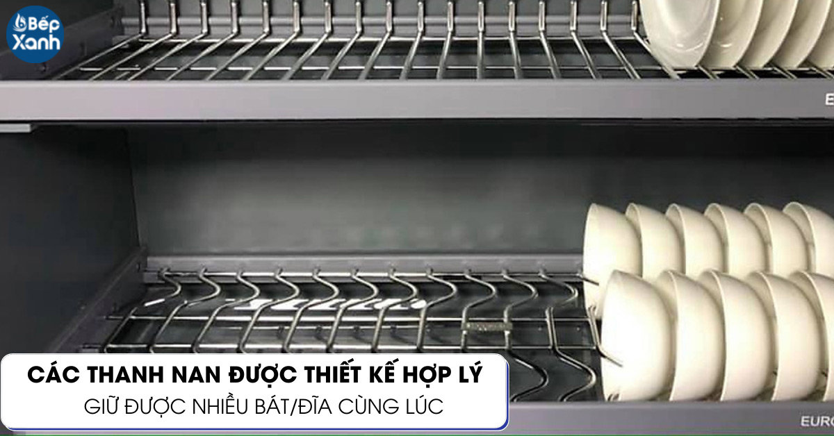 Giá bát cố định nan Oval Eurogold EPV8090 thanh nan