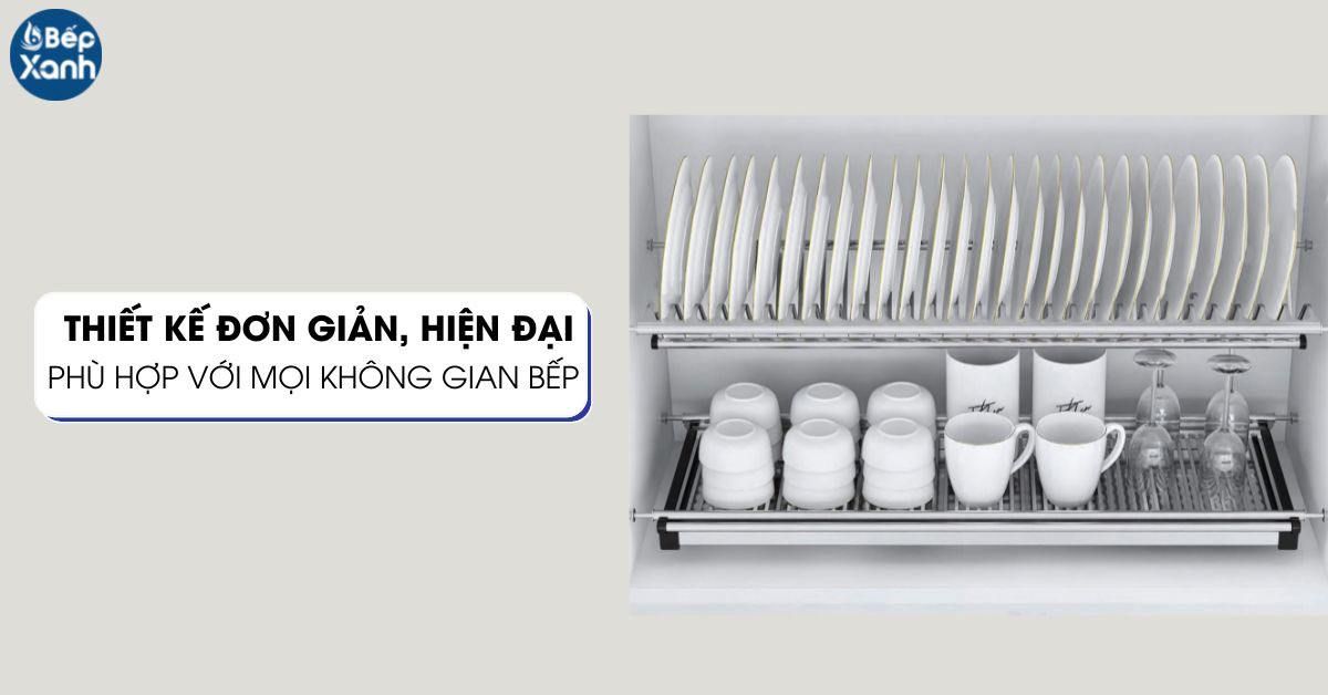 Giá bát cố định Eurogold EP160 thiết kế đơn giản phù hợp với mọi căn bếp
