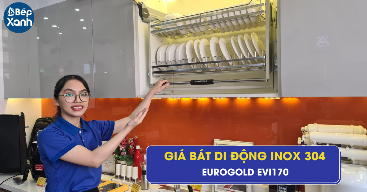 Kệ bát di động Eurogold EVI170