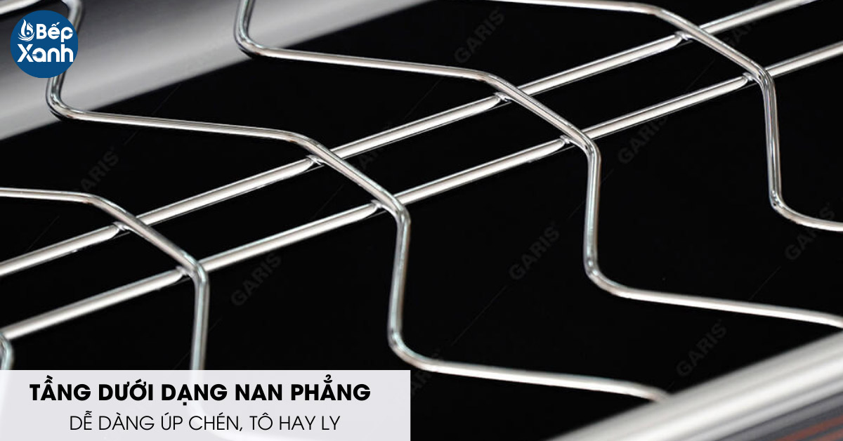 Kệ Bát Đĩa Cố Định Garis GB04.80C tầng dưới