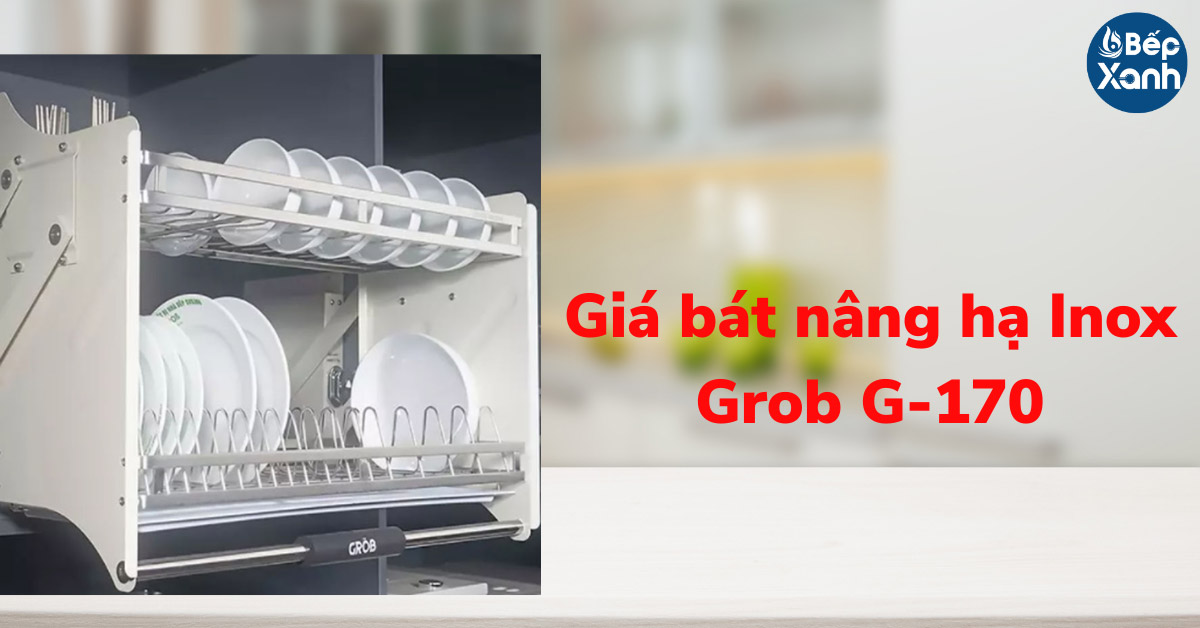 Kệ bát đĩa nâng hạ Grob G-170