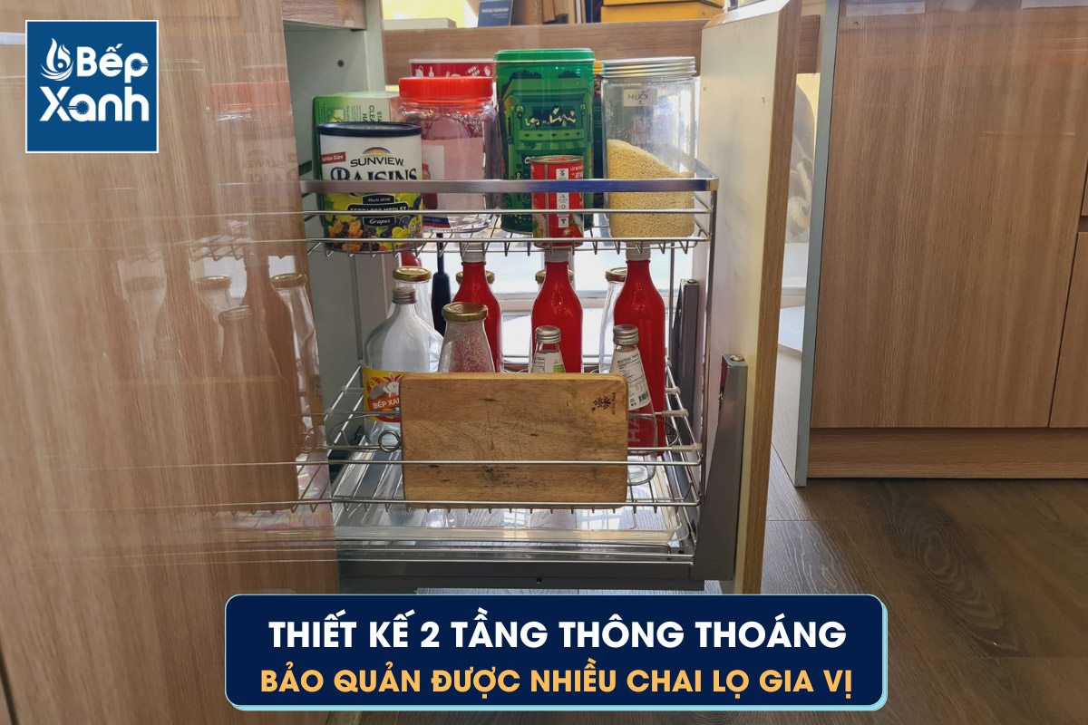 Giá gia vị 2 tầng Eurogold EP20B