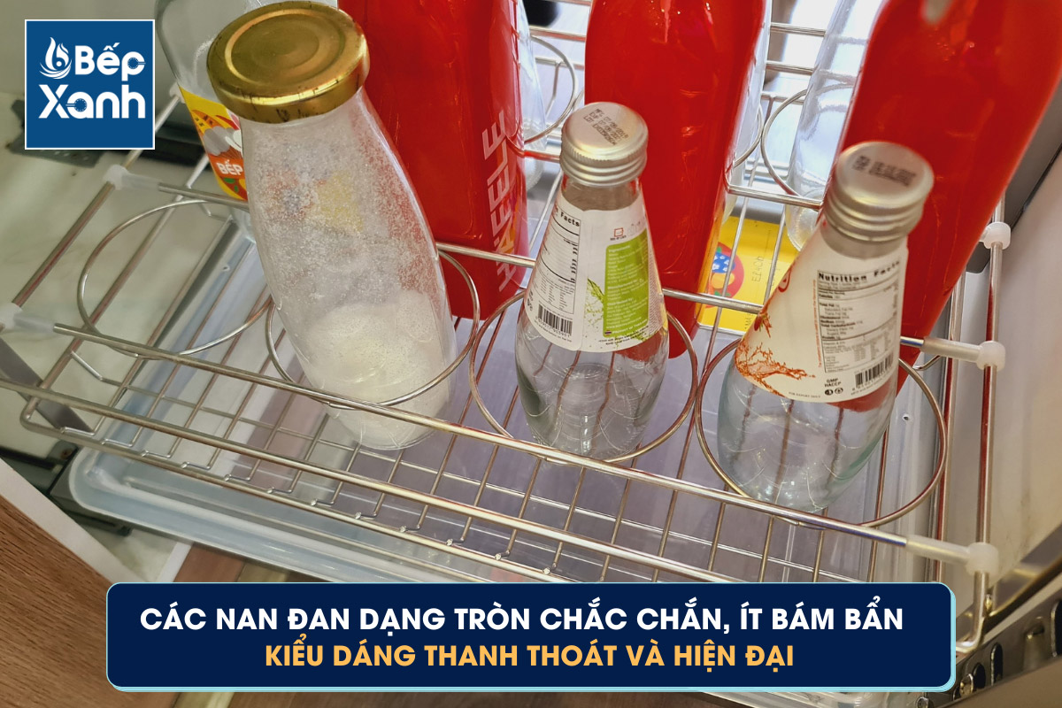 Nan đan dạng tròn dễ vệ sinh
