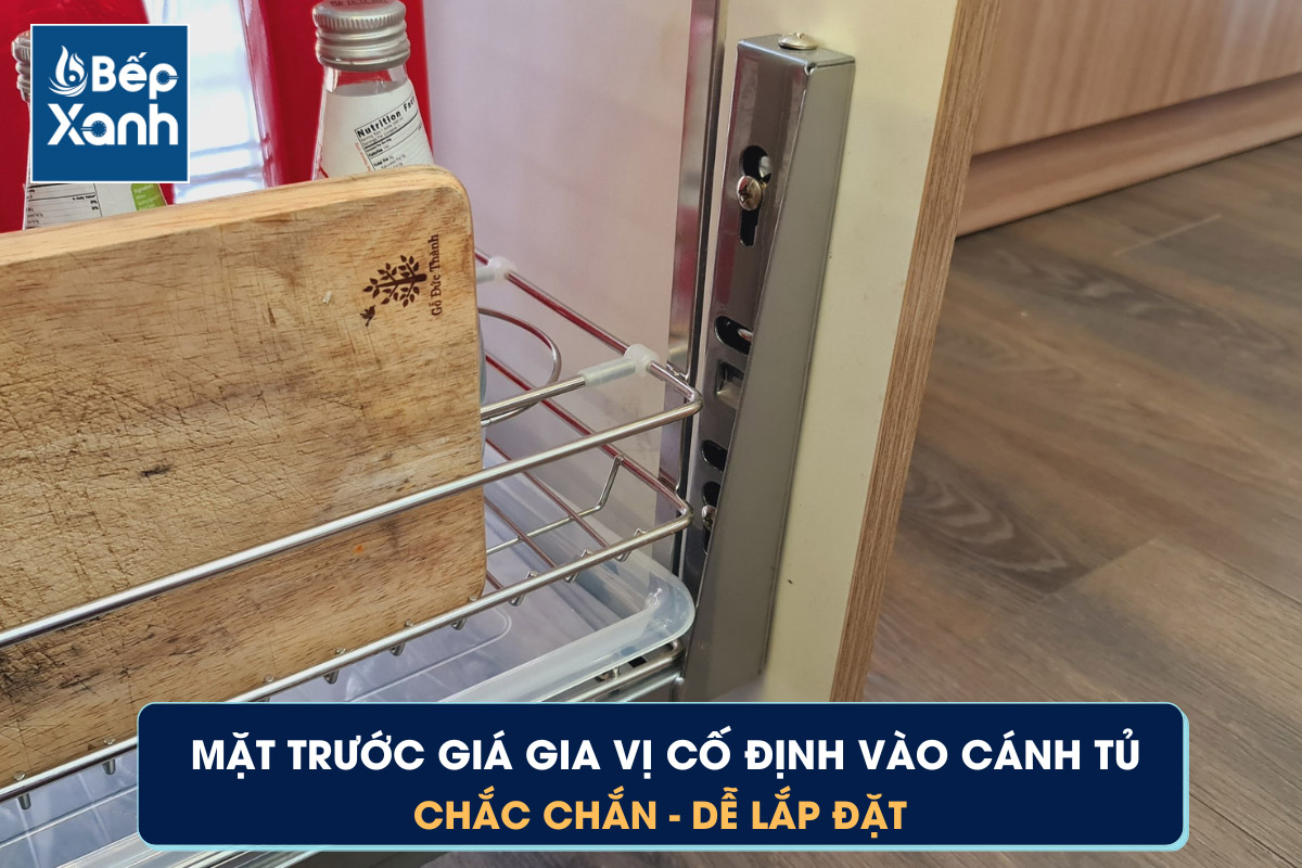 Dễ lắp đặt giá gia vị Eurogold EP35B
