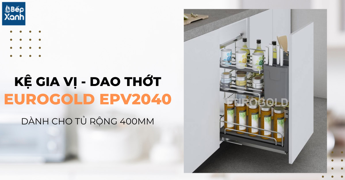 Giá dao thớt, gia vị Eurogold EPV2040