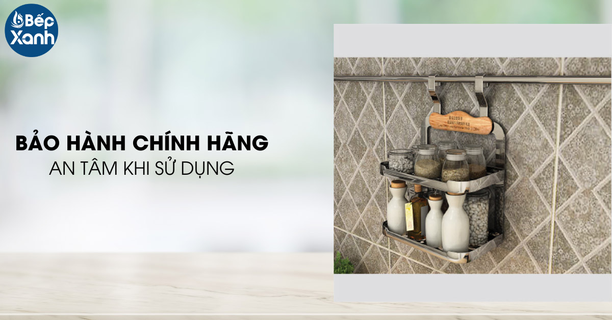 Giá gia vị treo ngoài 2 tầng Eurogold EV28 bảo hành chính hãng