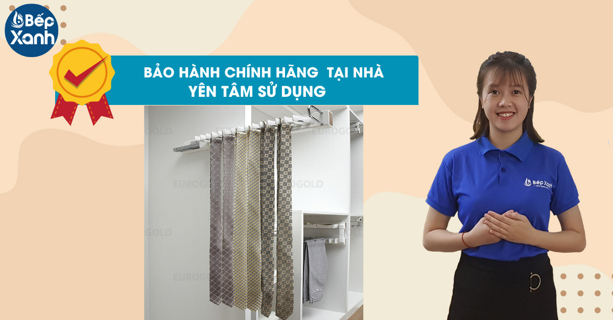 giá vắt cà vạt Eurogold EUA9150 chính sách bảo hành