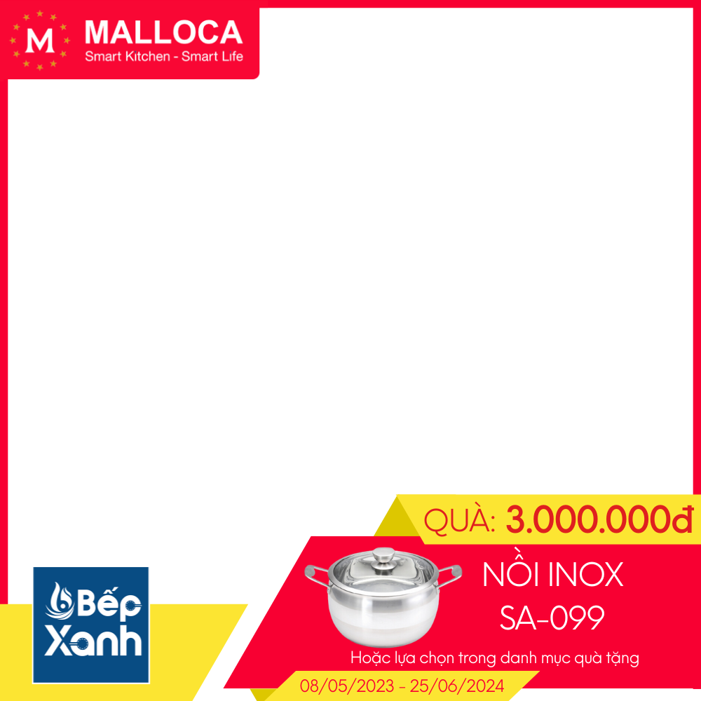 Máy hút mùi áp tường Malloca Min F-205 - Dòng nhập khẩu Italy