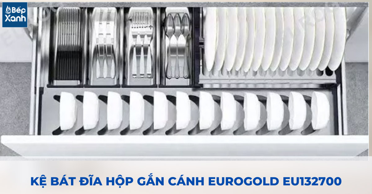 Kệ bát đĩa hộp gắn cánh Eurogold EU132700