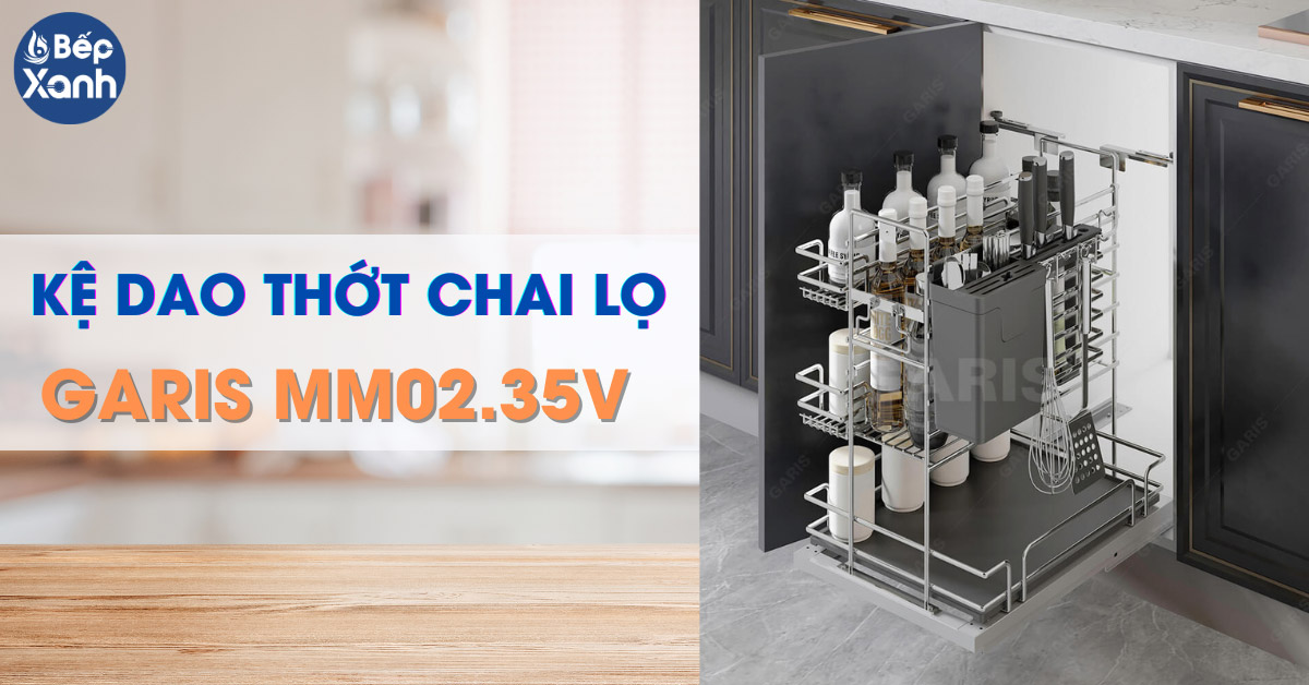 Kệ dao thớt chai lọ Garis MM02.35V 