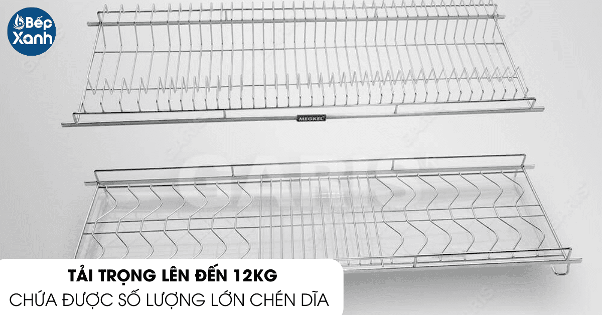 Kệ bát đĩa cố định Garis MB04.60E tải trọng 12kg