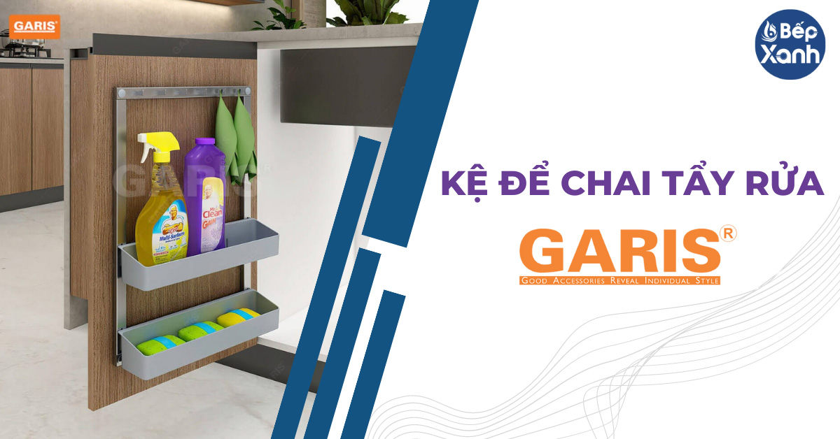 Kệ đựng chai tẩy rửa Garis 