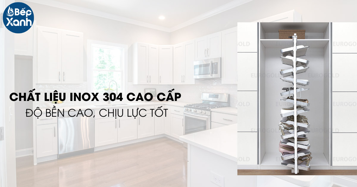  kệ giày thông minh Eurogold EUA1306 chất liệu Inox 304 cao cấp